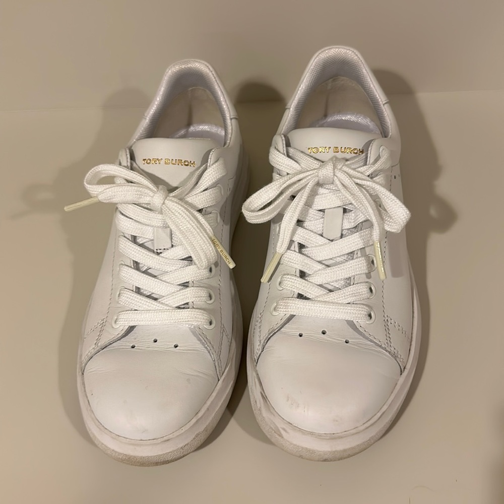 Tory Burch White Sneakers size 5